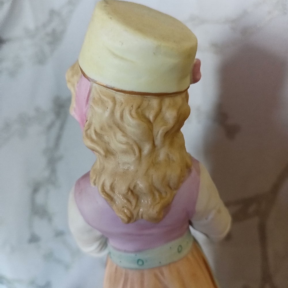 Antique German? Bisque Girl Figurine - Picture 6 of 16